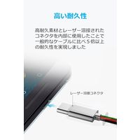 Anker PowerLine+ USB-C & USB-A ケーブル 0.9m