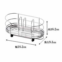 貝印 スポンジホルダー スポンジ置き スタンドタイプ ステンレス DR5430 1個