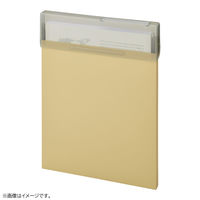 Mutual コングレスケース ファイル 書類収納 書類ケース 資料整理 コピー用紙150枚収容可能 A4・タテ マットイエロー A2072-5 1冊