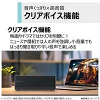 東芝 クリアボイス機能付きワイヤレススピーカー AX-FX10（K） 1台
