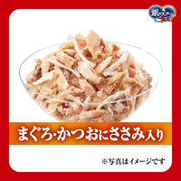 銀のスプーン 無添加 まぐろ・かつおにささみ入り 60g 4袋 ユニ・チャーム キャットフード 猫用 パウチ