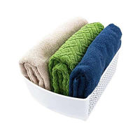 サナダ精工 アレンジ引き出しバスケット ワイド ホワイト D5926-W 1セット(5個)（直送品）