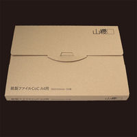 山櫻 紙製クリアファイルCoC A4用(片面半透明) YAMA-4016-0082 1箱(100枚)