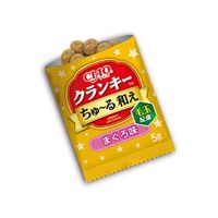 いなば CIAO チャオ クランキー ちゅ～る和え 毛玉配慮 まぐろ味 国産（5g×6袋）3袋 猫用 おやつ