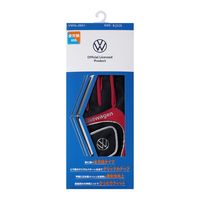 レザックス 合皮ゴルフグローブ BLACK メンズ 左手用 4536214018372 1個（直送品）