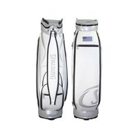 レザックス 合皮キャディバッグ WHITE 9.5型 4536214216341 1個（直送品）