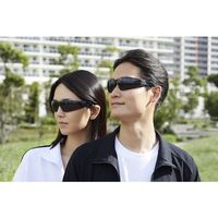 BSSI 保護メガネ RUSH+ BSSIマットブラック クリアレンズ ブリスタパッケージ PSSRUSP064BL 1個（直送品）