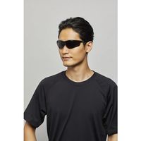 BSSI 保護メガネ SILIUM+ BSSIマットブラック スモークレンズ ブリスタパッケージ PSSSILI443BL 1個（直送品）