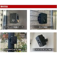 リーベックス 液晶画面付・防雨型 センサーカメラ2500 SD2500 1個 630-6366（直送品）