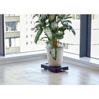 トラスコ中山 TRUSCO 軽量平台車 インテリアキャリー ブラック LC-4026BK 1台 540-0658（直送品）