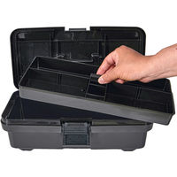 トラスコ中山 TRUSCO スーパーツールボックス ブラック TJBー385 1個