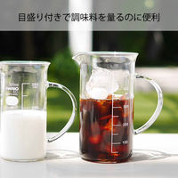 HARIO (ハリオ) ビーカー サーバー 500ml 耐熱ガラス 目盛り付き TBV-500 1個