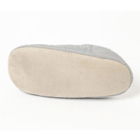 キルトルームシューズ グレー M（25～27.5cm） LAKOLE/ラコレ