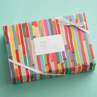 【クリスマス】ヘッズ カラフルアート包装紙ー1COA-1W1袋（50枚）