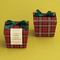 【クリスマス】ヘッズクリスマスレッドリボン付キューブボックスXRR-GSQ1袋（20枚）