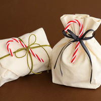 【クリスマス】ヘッズキャンディケーン風ラッピングピックー1X-WPC11袋（10本）