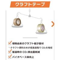 【ガムテープ】 クラフトテープ 無包装 No.500 幅50mm×長さ50m K50X63 積水化学工業 1セット（1000巻入）