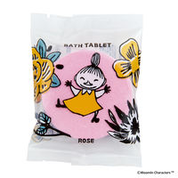 ムーミンバスセット ローズ （バブルバス バスタブレット + バスソルト）1個 グローバルプロダクトプランニング