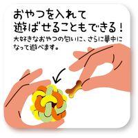 ドギーマン やっぱり！マカロニラバーボール M 1個 犬用 おもちゃ