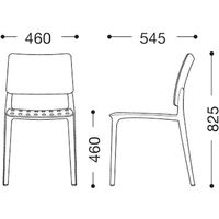 【軒先渡し】桜屋工業 屋外用 ガーデンチェア メッシーナ ホワイト 1台（直送品）