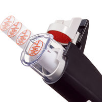 三菱鉛筆 印鑑ホルダー はん蔵 透明青 HLD2T.33 1個