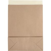 シモジマ 宅配袋 3L 未晒無地 004192500 1セット(1袋(25枚)×8)