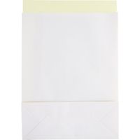 【ケース販売】シモジマ HEIKO 宅配袋 3L 白無地 004192501  1ケース(25枚入×8袋 合計200枚)（直送品）