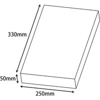 シモジマ クリスタルBOX Cー20 5個/パック 006829100 1セット(1パック(5個入)×5)（直送品）