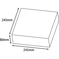 HEIKO クリスタルＢＯＸ　リース　Ｌ　5個／パック 006855900 5個／パック×5パック（直送品）