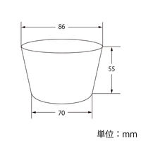 シモジマ クラフトアイスカップ 86ー200 004501007 1セット(1000個:50個×20袋)