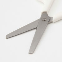 無印良品 ステンレスはさみ 白 全長約10.5cm 1セット（1本×2） 良品計画