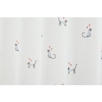 ユニベール ニャンゼリーゼ 遮光+レースカーテンセット 2000×1350mm ミックス 4548654705873 1セット(4枚入)（直送品）