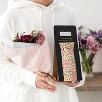 ヘッズ ハンドメイドプリントフラワーベース-8 HNP-FB8 1セット（6個：2個×3パック）（直送品）