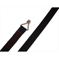 フリーク ラッシングベルト黒 WJフック3ton 幅50mm×長さ1+7m 561577 1本（直送品）