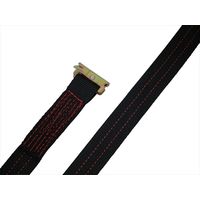 フリーク ラッシングベルト黒 レール2ton 幅50mm×長さ0.5+5m 561585 1本（直送品）