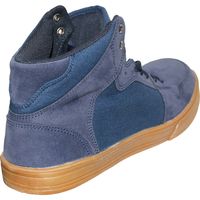 おたふく手袋 fubar FB-822 ワークシューズ ミドルカット紺 27.0　1足（直送品）