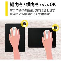 エレコム シンプルマウスパッド/ワイドサイズ/ブラック MP-BF01BK 1個