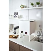 山崎実業 バッグインボックススタンド タワー ホワイト 774290 1個（直送品）