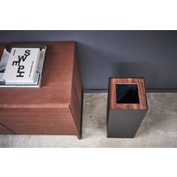 山崎実業 トラッシュカン リン 角型ロング ブラウン 774530 1個