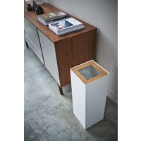 山崎実業 トラッシュカン リン 角型ロング ナチュラル 774531 1個