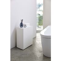 山崎実業 シニア&ベビー おむつストッカー タワー ホワイト 775035 1個（直送品）