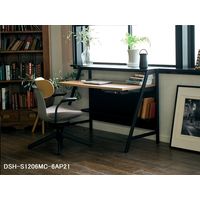 【組立設置込】コクヨ INVENT-SH 平机 棚付 引出付 幅1000×奥行600×天板高さ900ｍｍ ハイタイプ Wナチュラル×ブラック 1台（直送品）