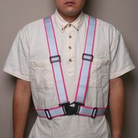 小野商事 WS9023 リフレクティブベスト ピンク 1着