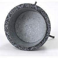 スパイス SCANDINAVIAN メタルフラワー脚付きポット Lサイズ FJGK2923 1個（直送品）