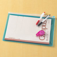 コクヨ ソフトクリヤーケース<クリヤー&カラー>(マチなし クケ-5314LB 15枚