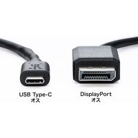 サンワサプライ TypeC-DisdplayPort変換ケーブル 5m KC-ALCDP50 1本（直送品）