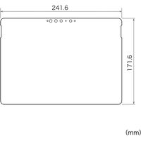 サンワサプライ ブルーライトカット液晶保護指紋反射防止フィルム LCD-SF9BCAR 1枚