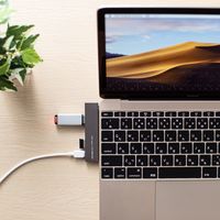 サンワサプライ USB Type-C コンボ スリムハブ USB-3TCH21S 1個（直送品）