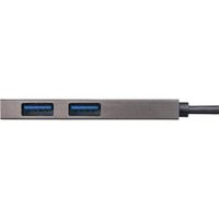 サンワサプライ USB Type-C 2ポートスリムハブ USB-3TCH24S 1個（直送品）