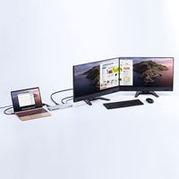 サンワサプライ USB Type-C専用ドッキングステーション USB-CVDK6 1個（直送品）